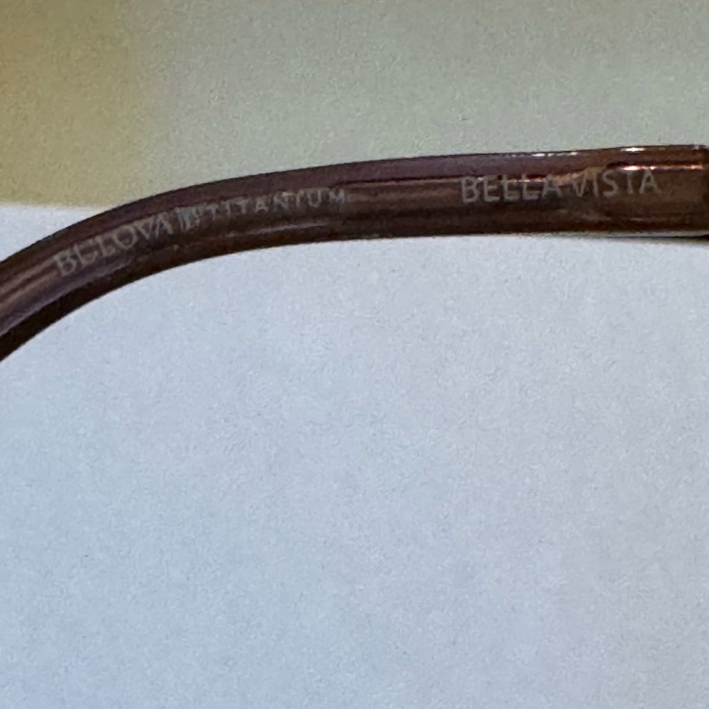 Bulova Rose Gold Rectangular Glasses - image 5